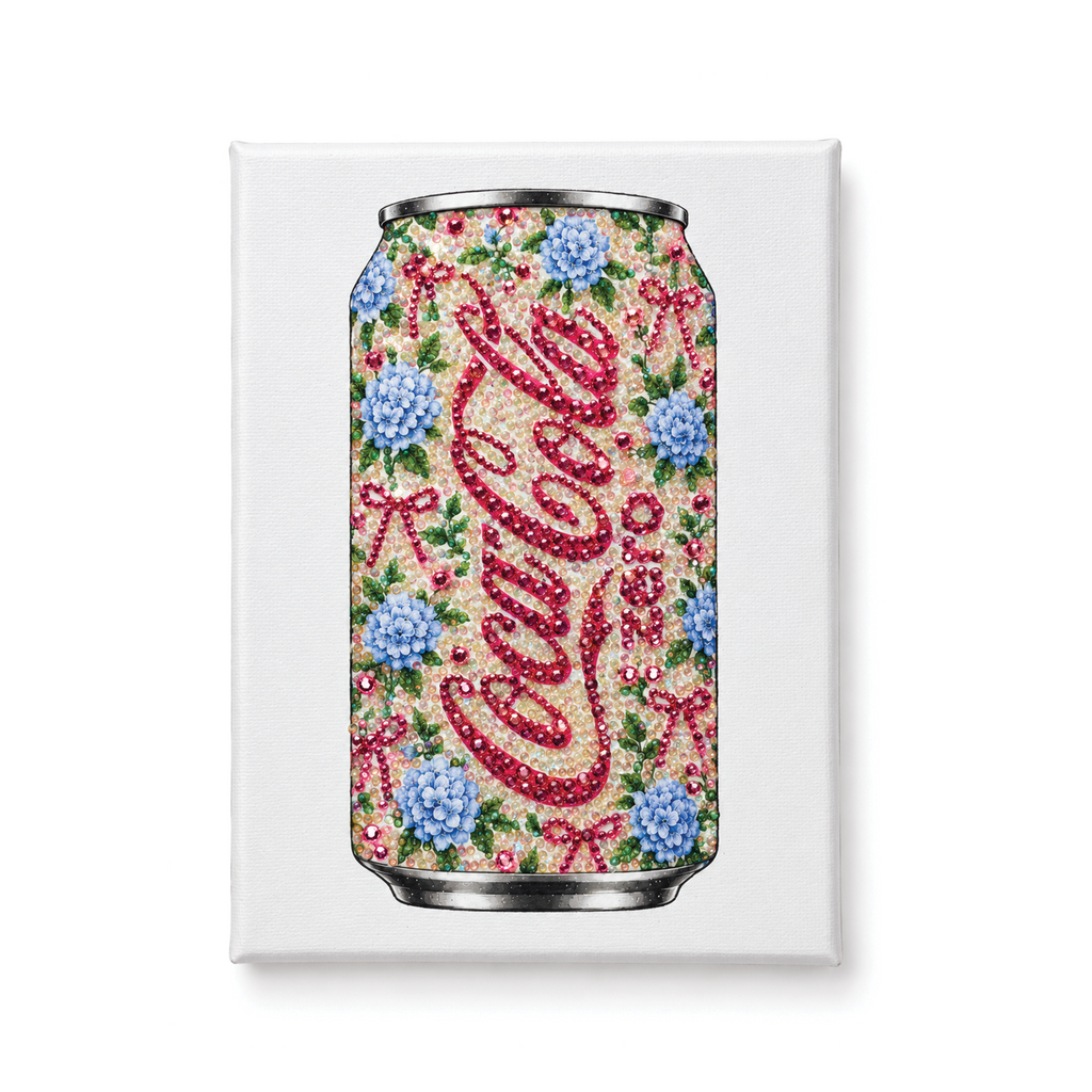 Coke Zero Floral 2