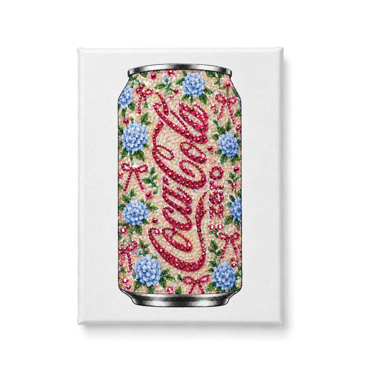 Coke Zero Floral 2