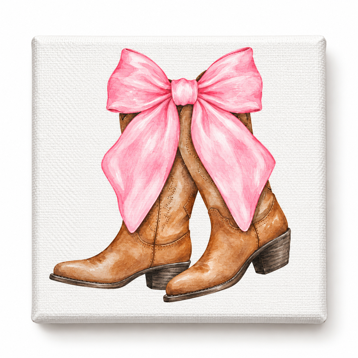 Cowgirl Boots Bow Magnet Kit