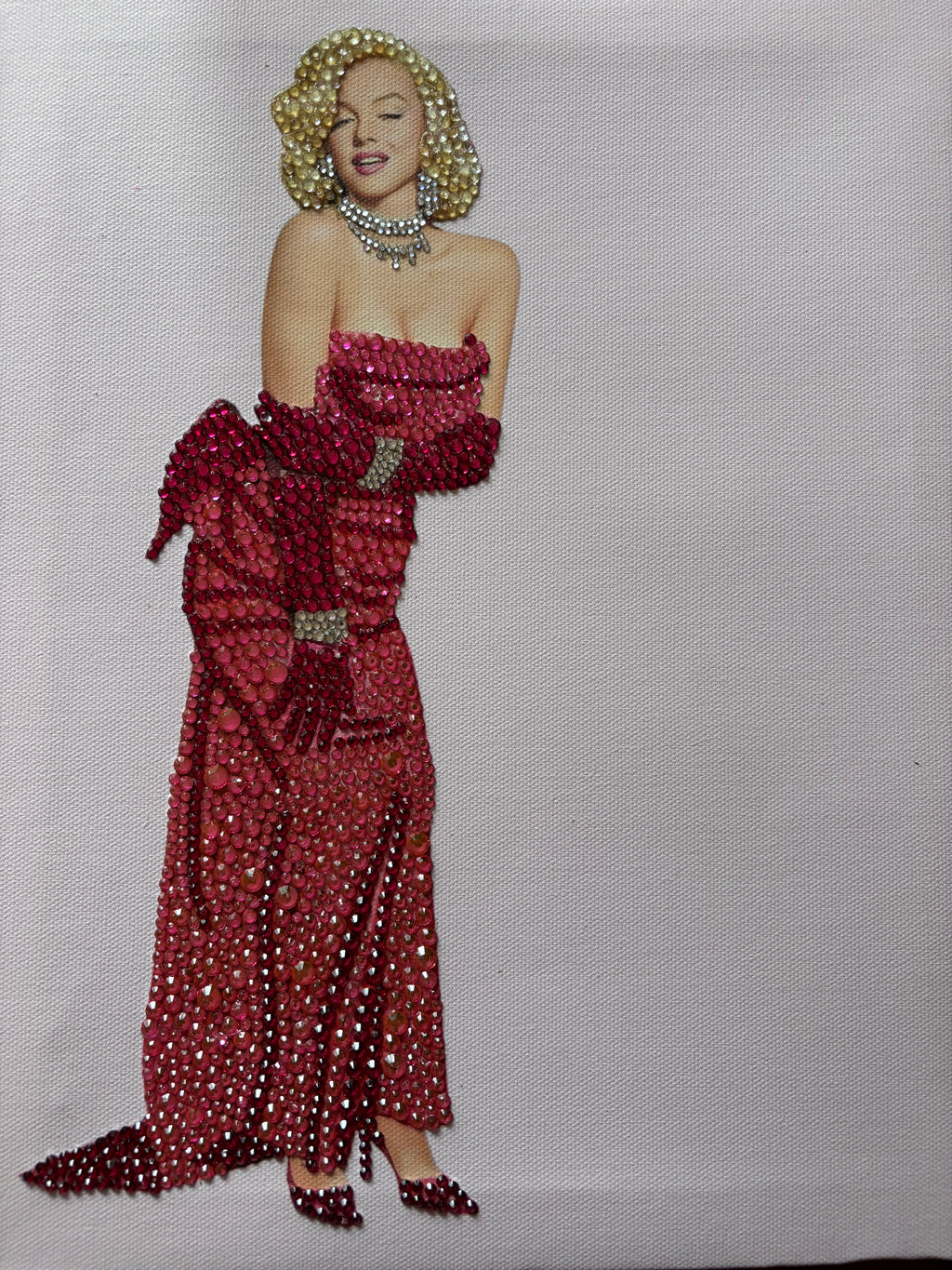 Marilyn Monroe Pink Dress