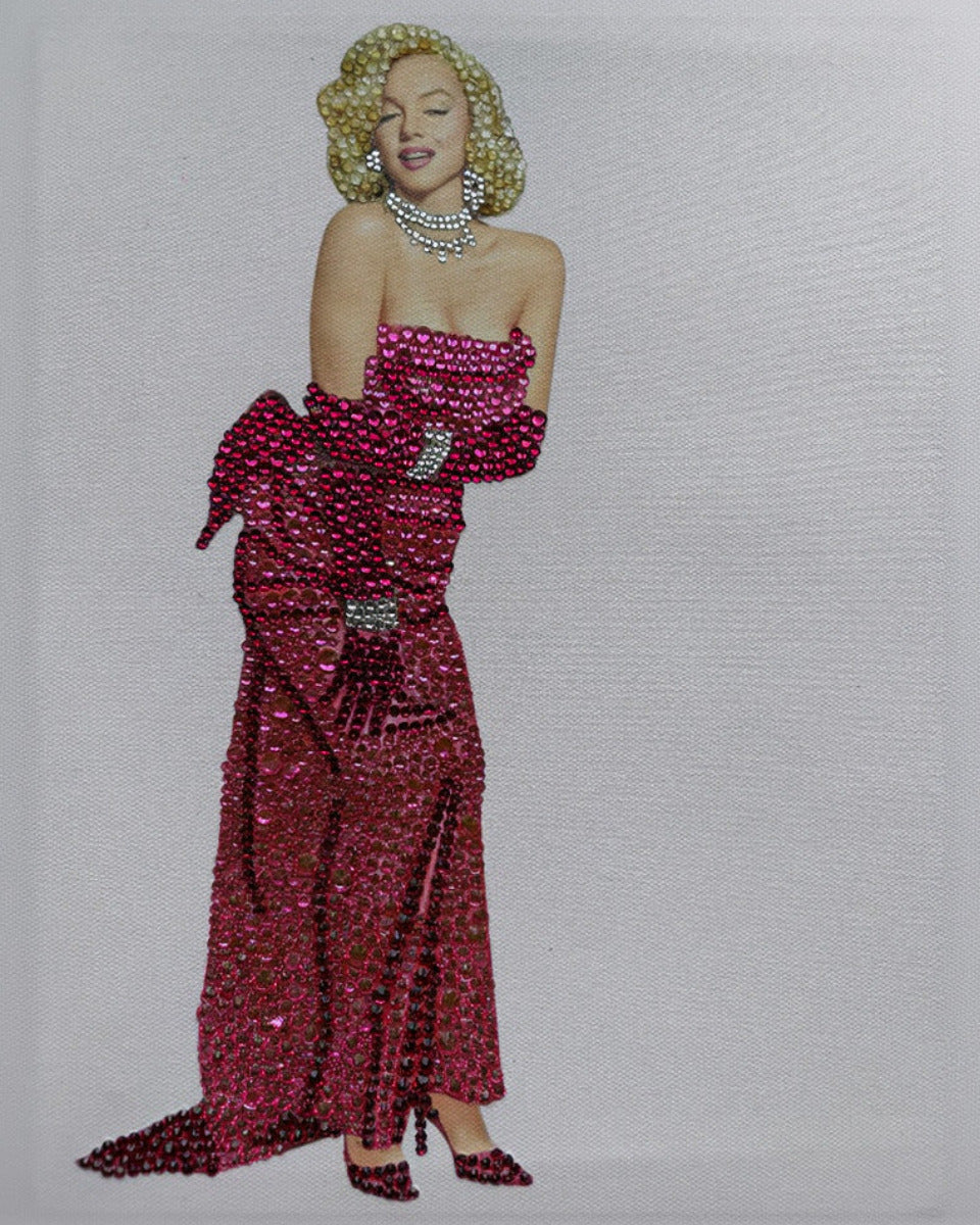 Marilyn Monroe Pink Dress