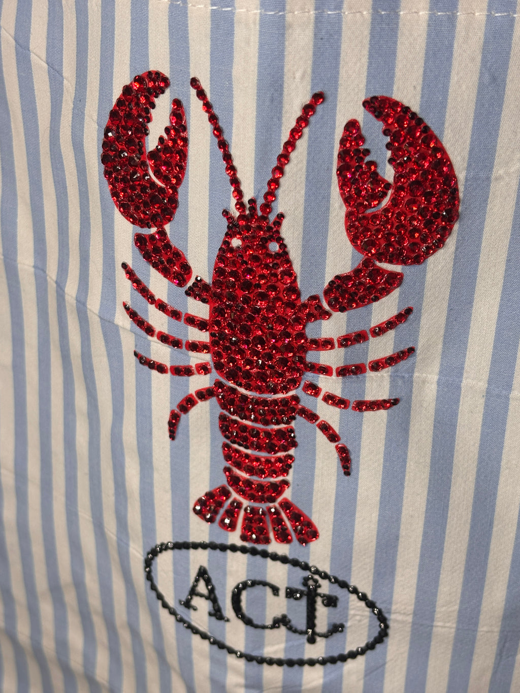Nantucket Lobster Coastal ACK Tote Bag