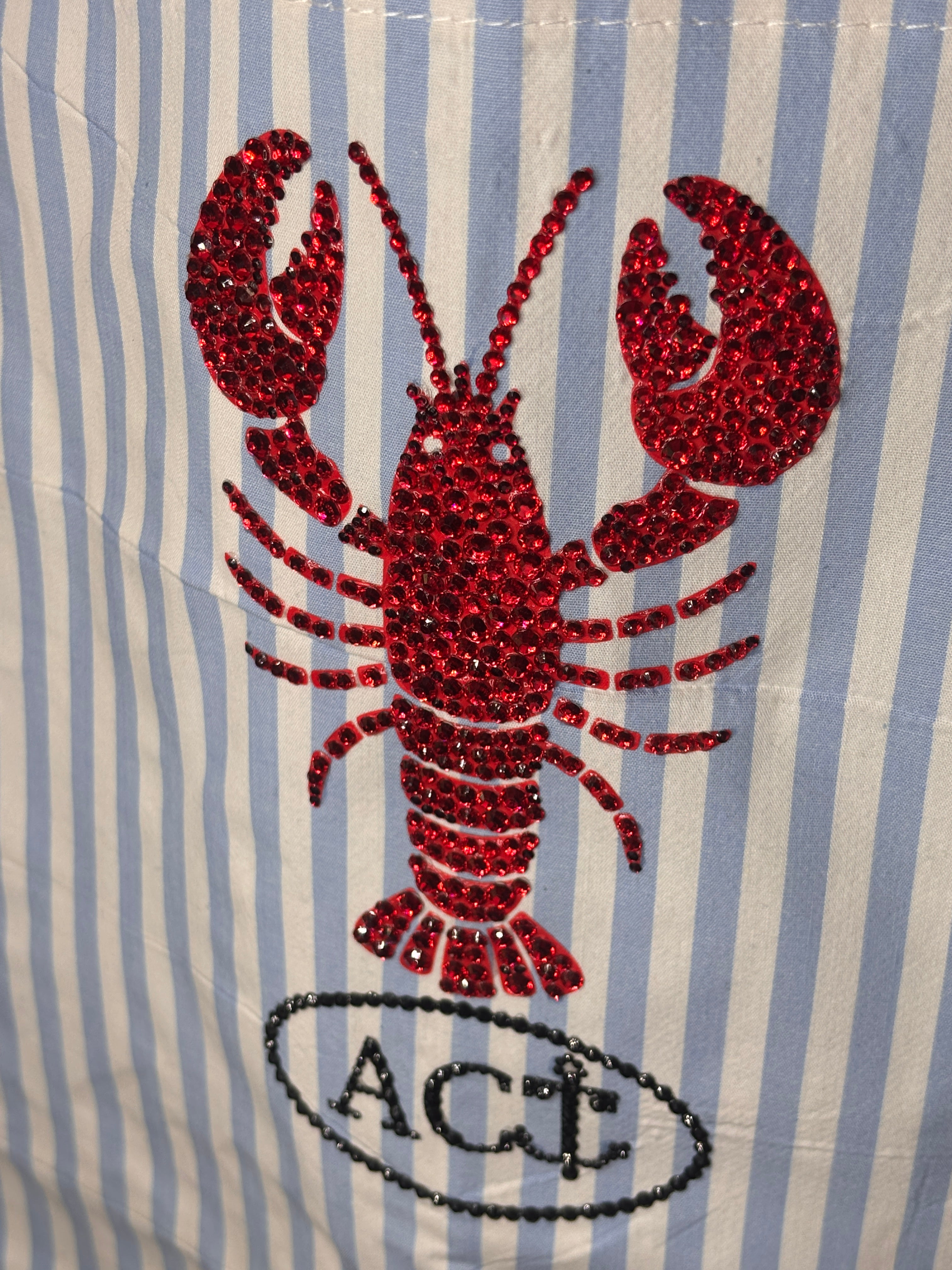 Nantucket Lobster Coastal ACK Tote Bag
