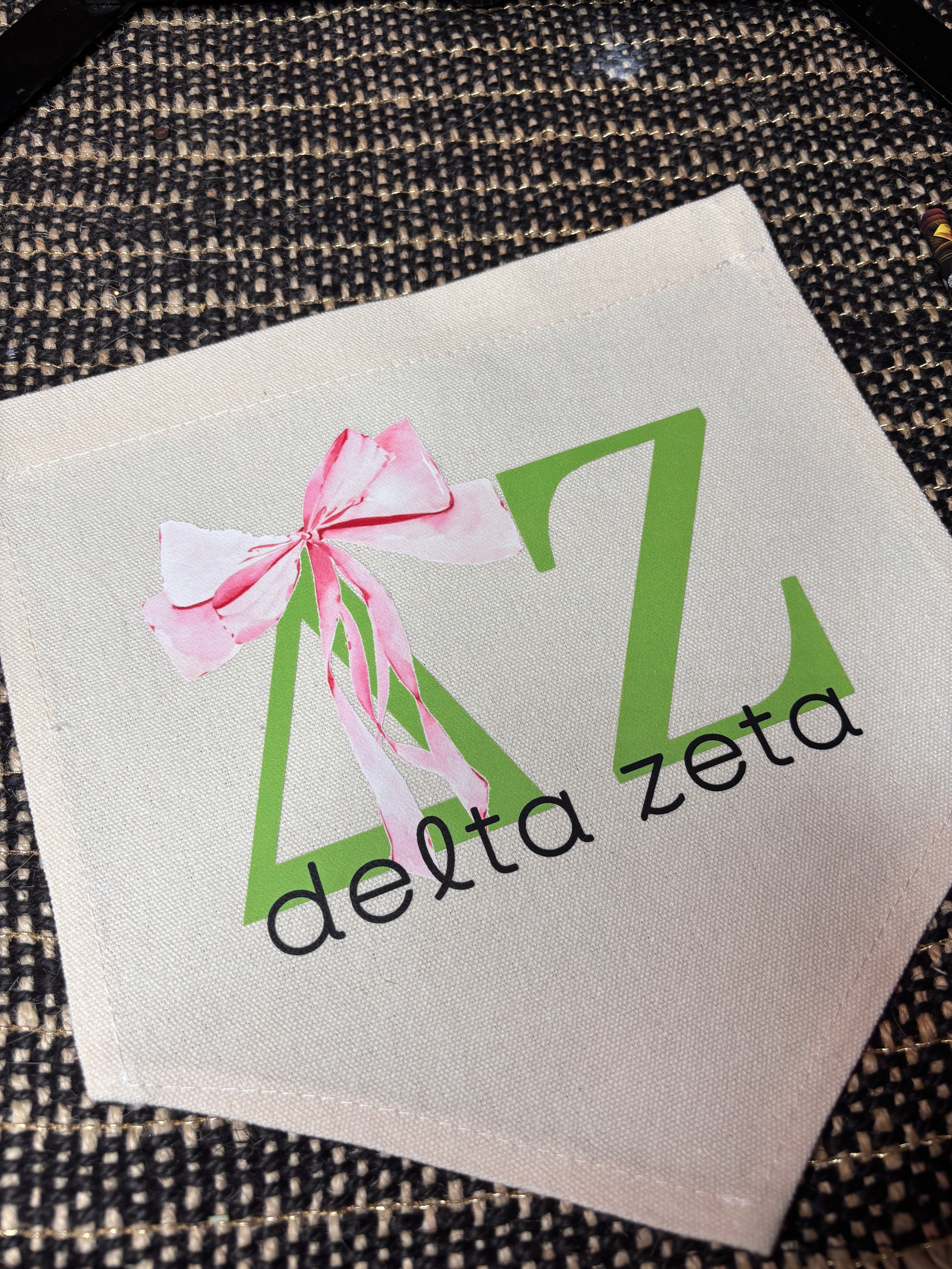 Delta Zeta Sorority Wall Banner