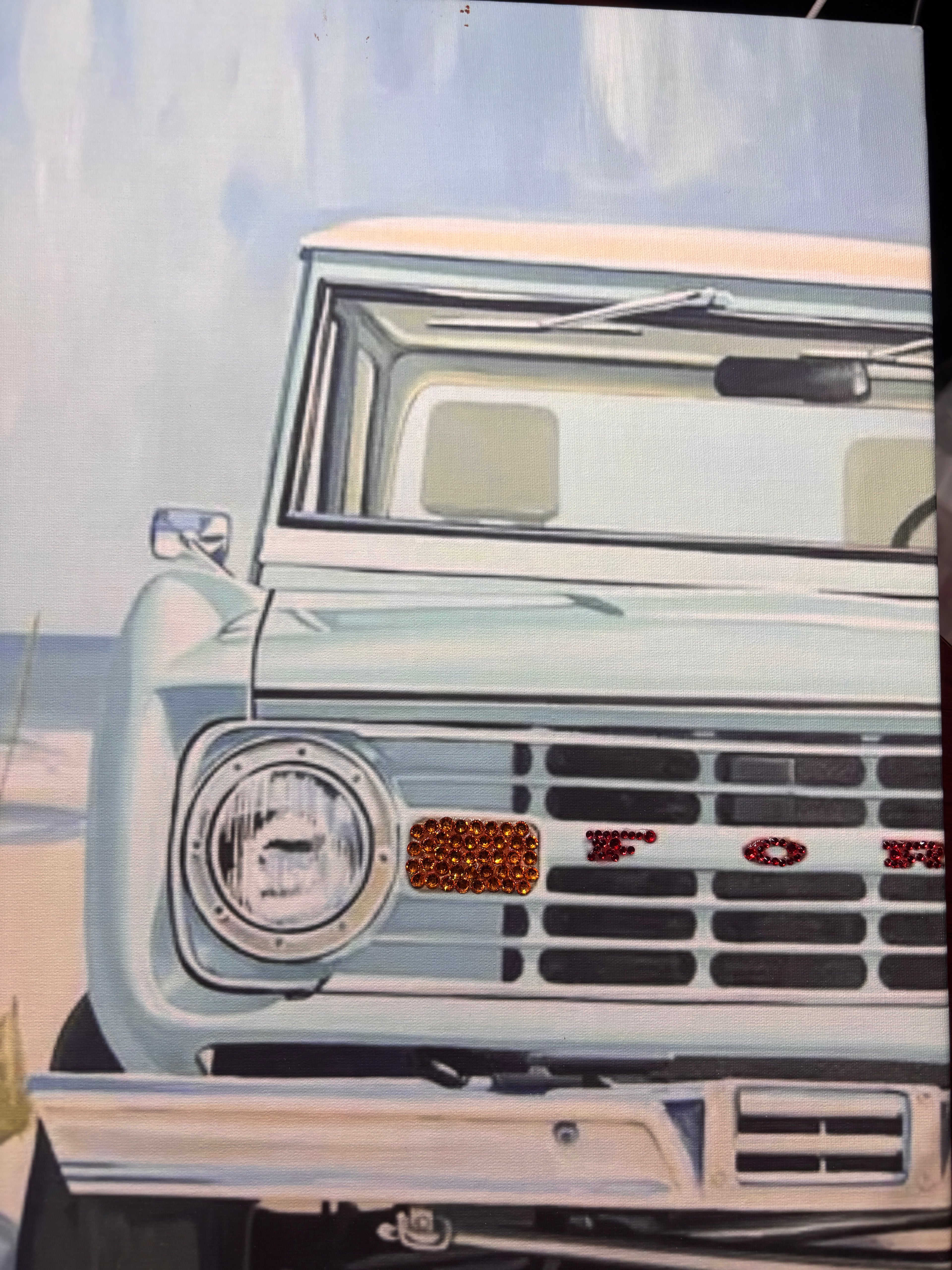 Ford Baby Blue Bronco