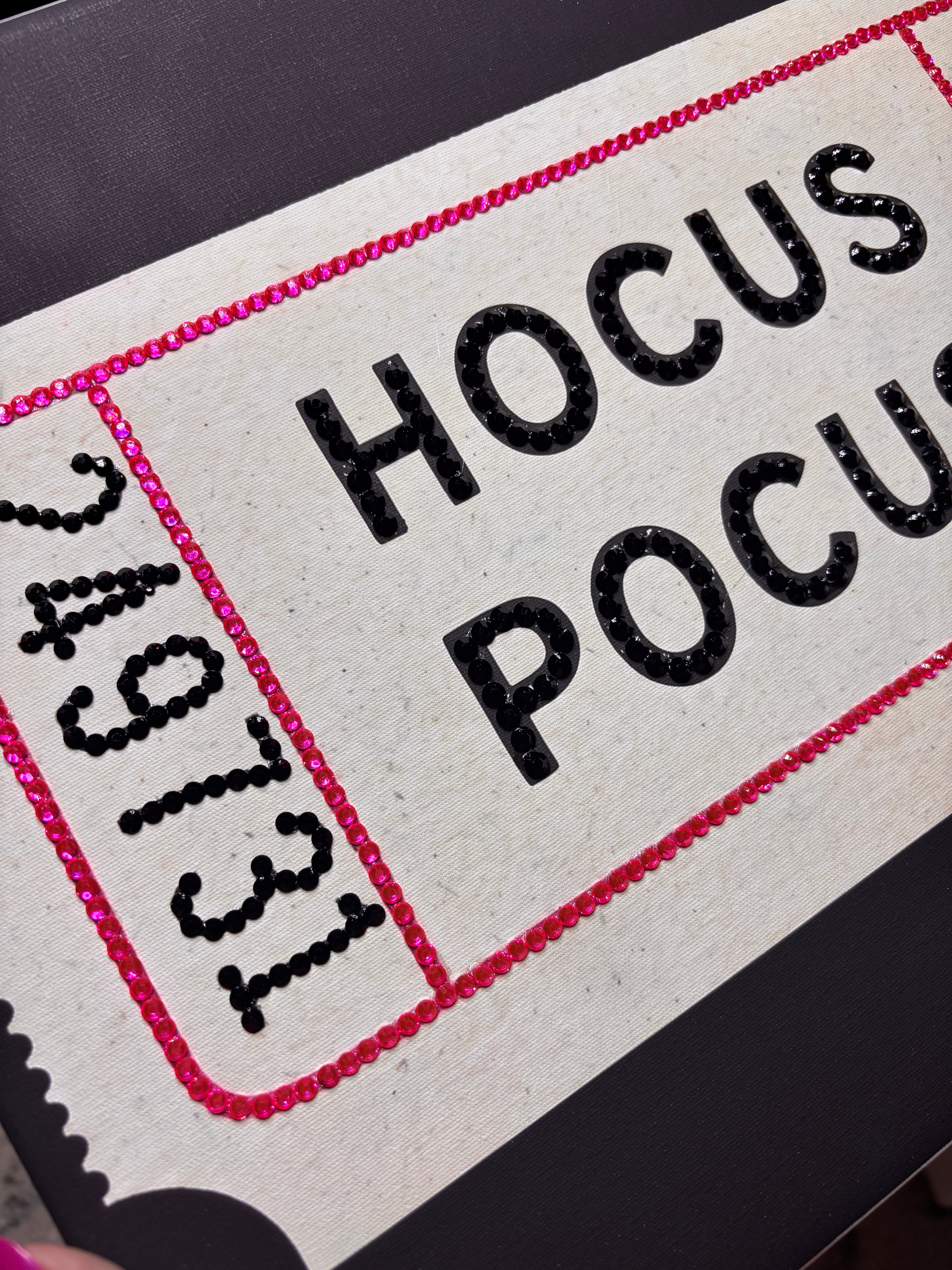 Halloween Hocus Pocus Ticket