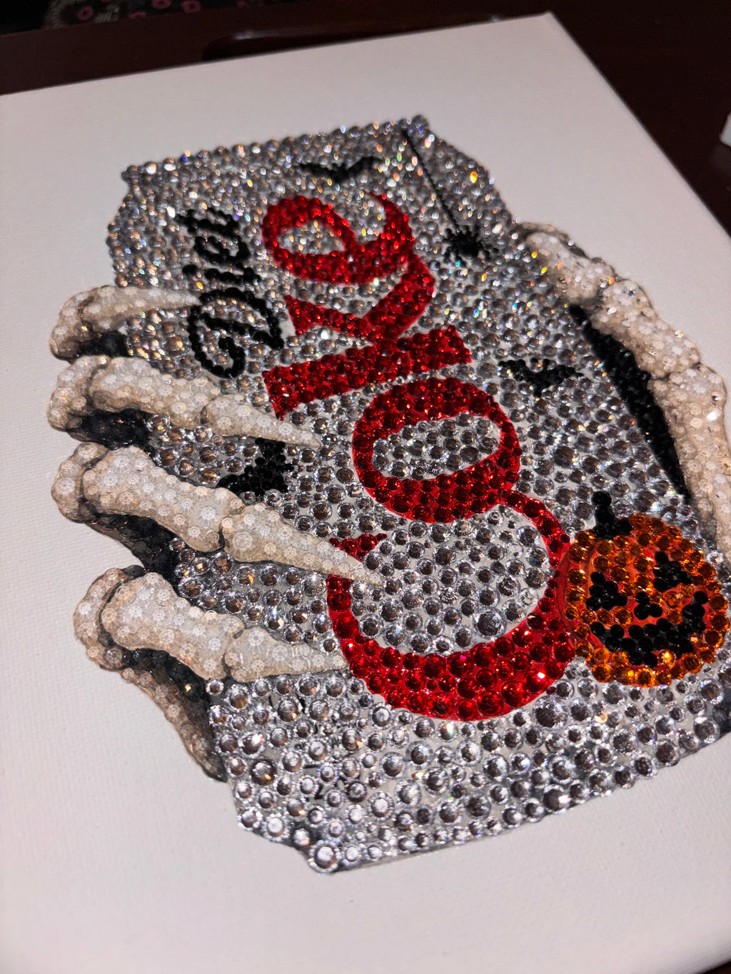 Halloween Diet Coke Skeleton
