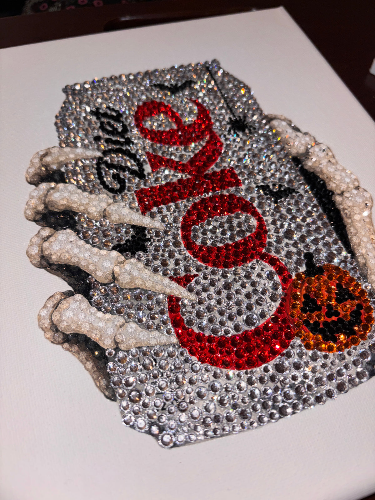 Halloween Diet Coke Skeleton