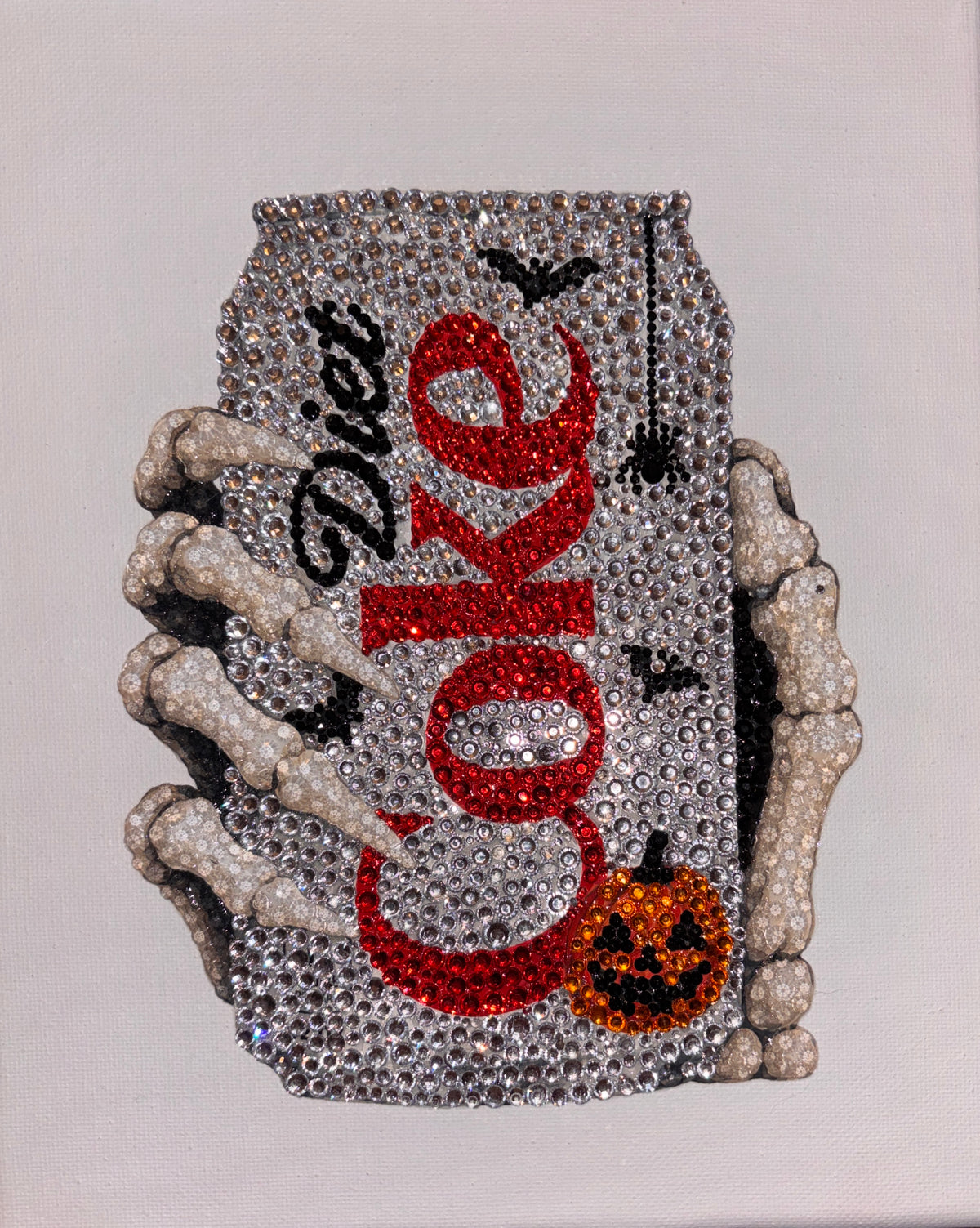 Halloween Diet Coke Skeleton