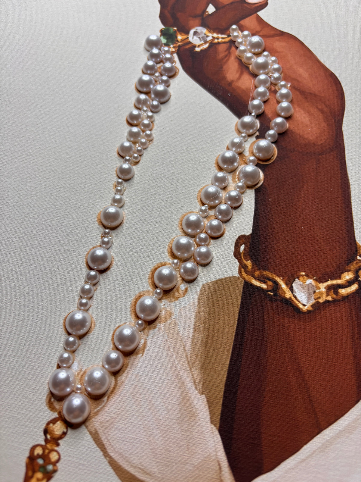 Pearl Cross Necklace