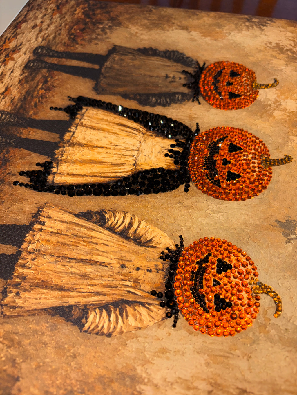 Halloween Pumpkin Head Girls