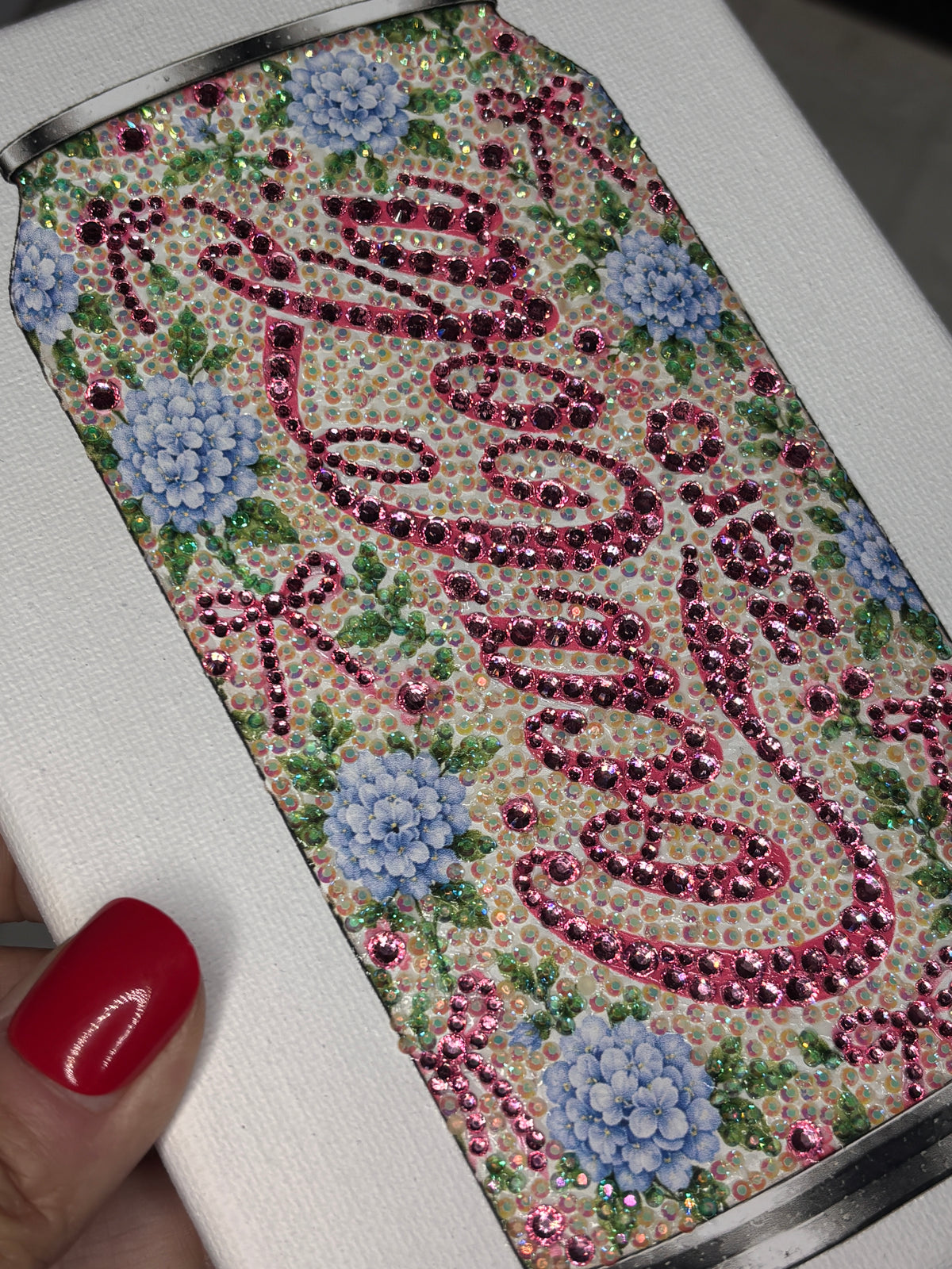 Coke Zero Floral 2