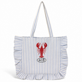 Nantucket Lobster Coastal ACK Tote Bag