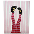 Halloween Pink Witches Legs
