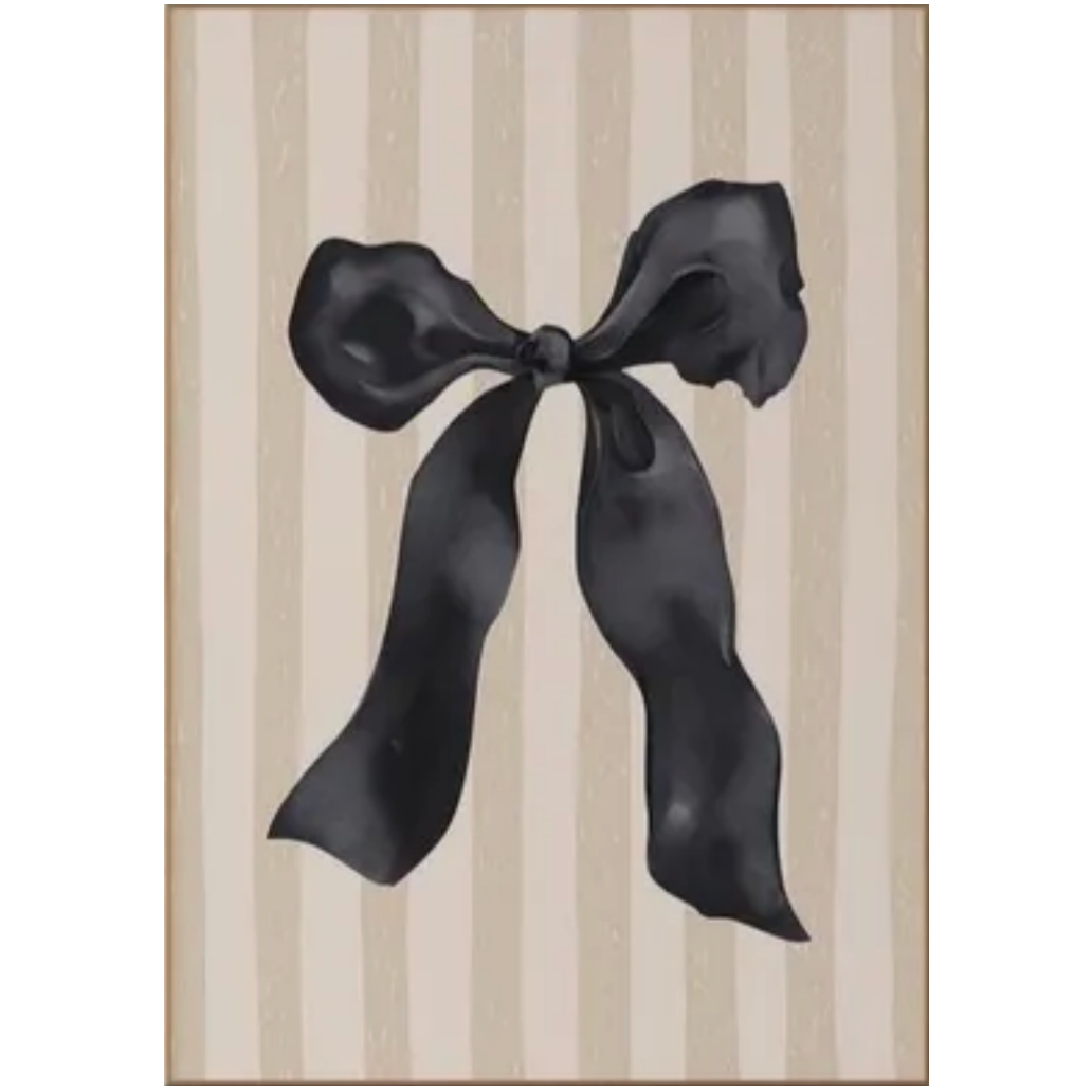 Halloween Black Bow