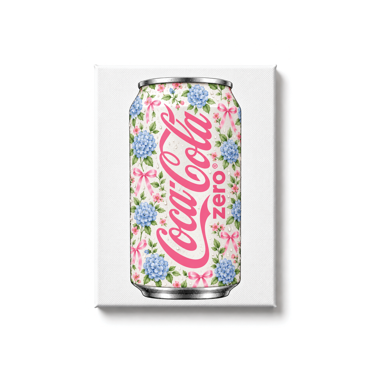 Coke Zero Floral 2