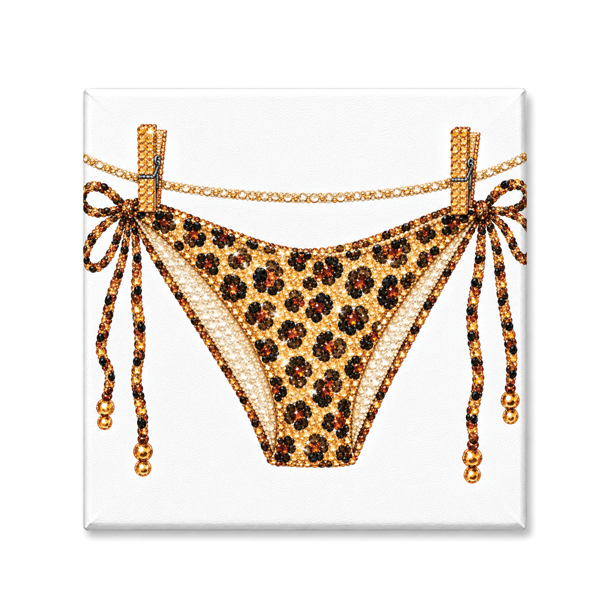 Leopard Bikini Bottom Magnet Kit
