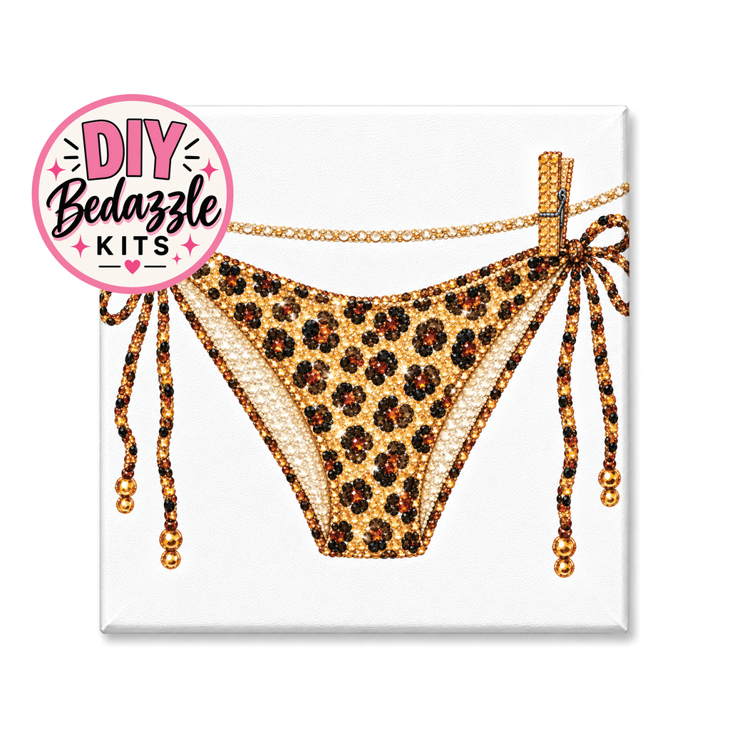 Leopard Bikini Bottom Magnet Kit