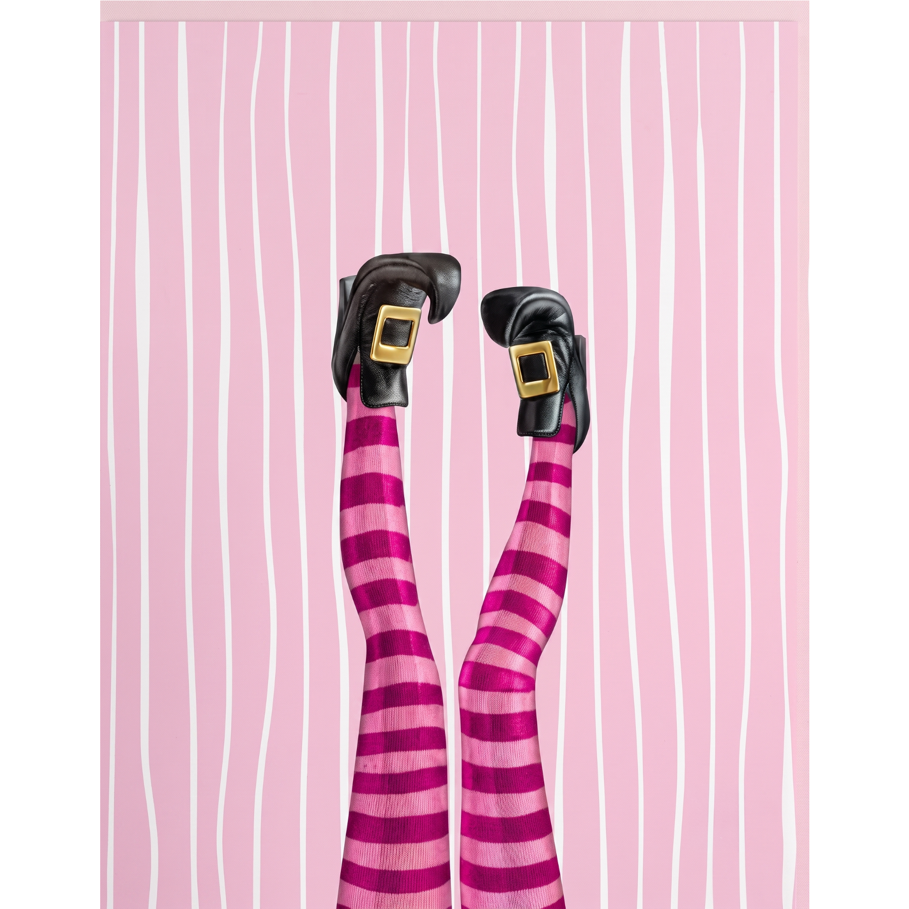 Halloween Pink Witches Legs