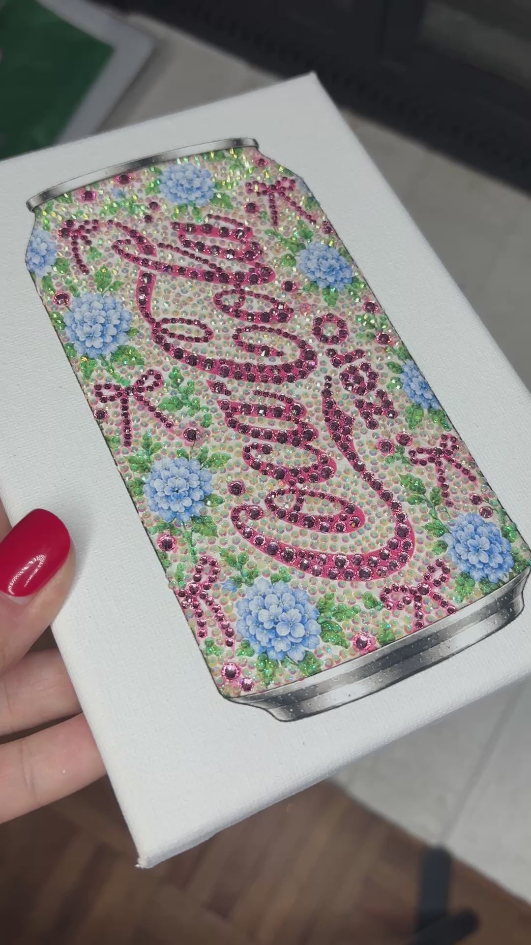 Coke Zero Floral 2