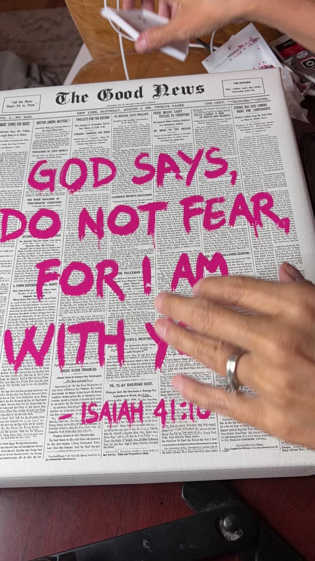 God Says Do Not Fear