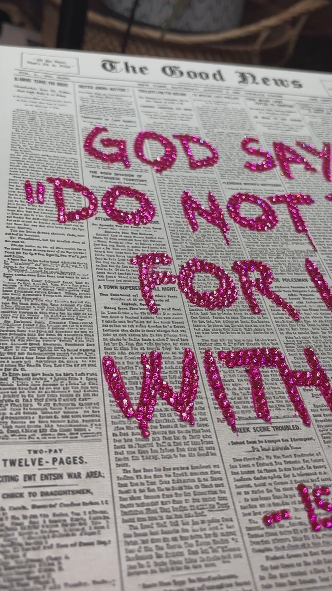 God Says Do Not Fear