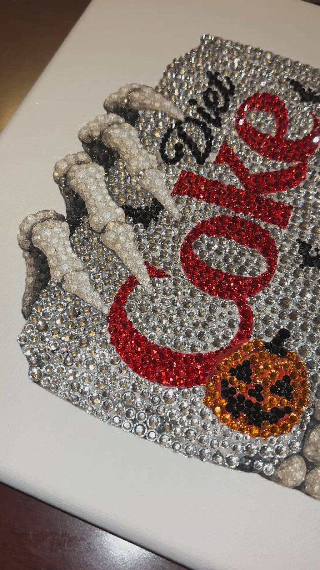 Halloween Diet Coke Skeleton