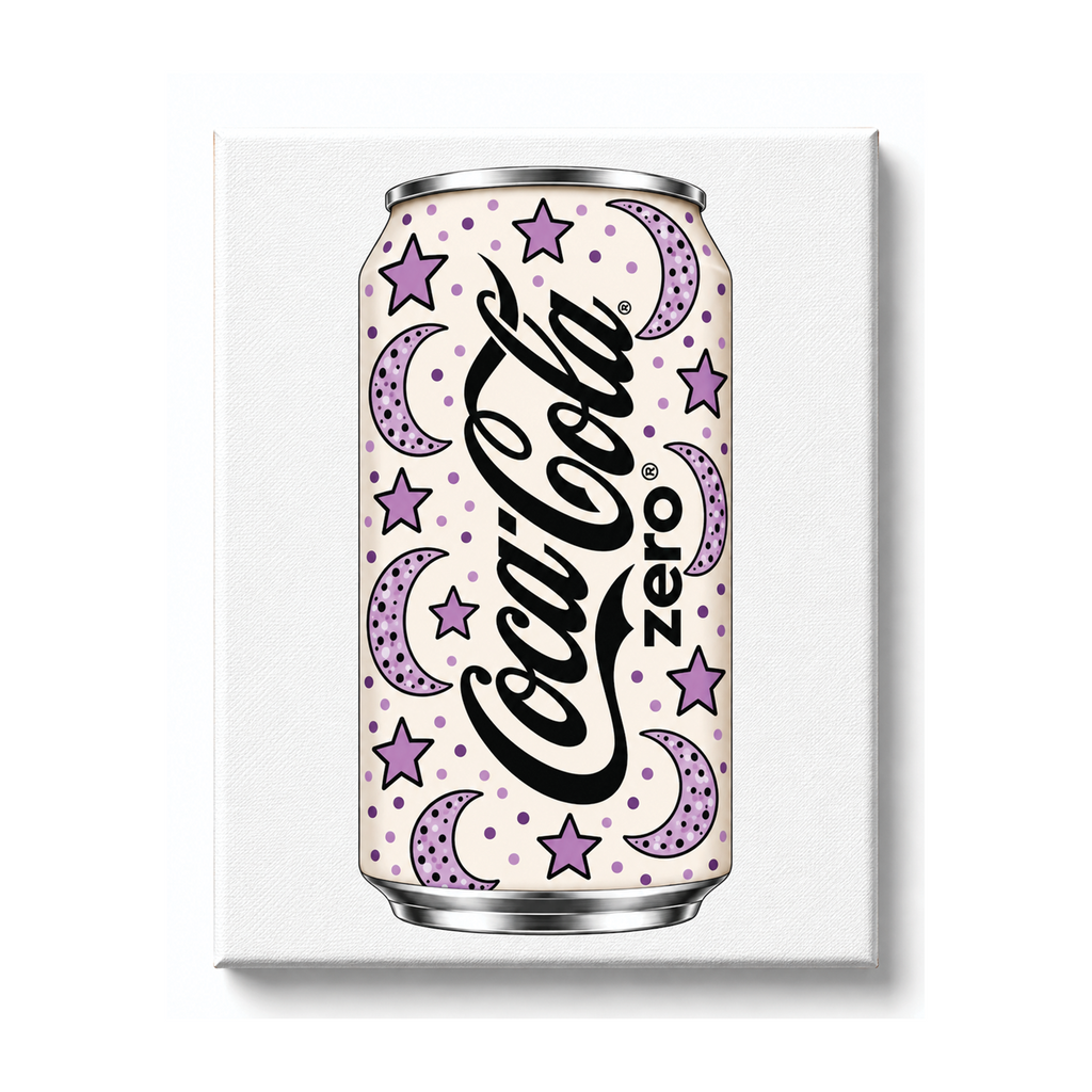 Coke Zero Moon and Stars